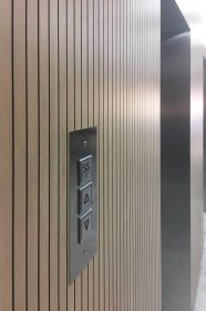 Paneles de madera Metrowall modelo Lines 10 decorativo.